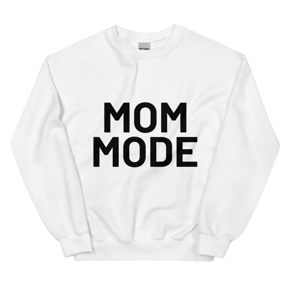 MOM MODE Sweatshirt - White